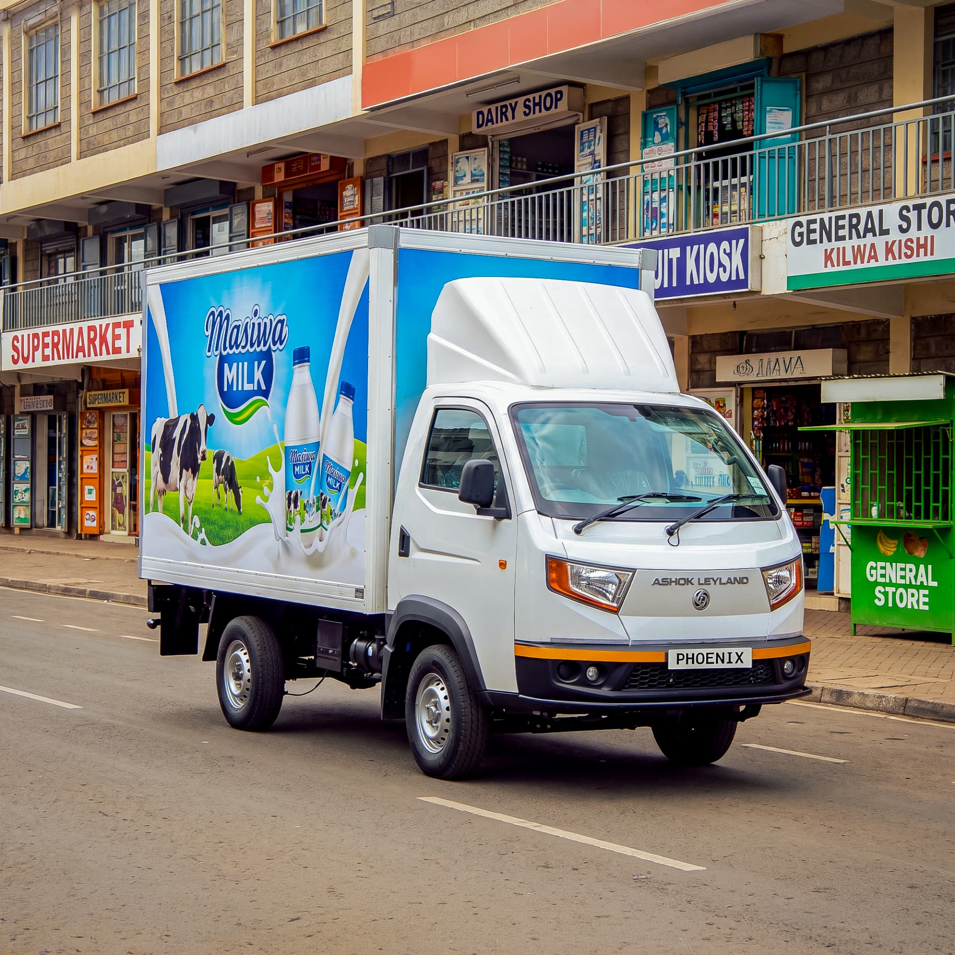 Ashok Leyland light vehicles in Kenya